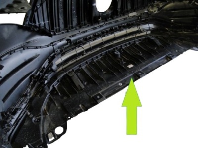 Mercedes защита pod бампер передний amg eqa h243 243 фото №1