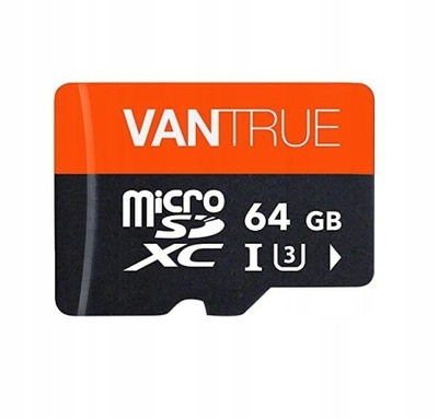 Karta pamięci Vantrue 64gb do wideorejestratorów