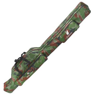 POKROWIEC Wędkarski 2 KOMORY 100cm CAMO MIKADO