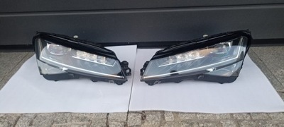 LAMP RIGHT LEFT SKODA SUPERB 3 III FACELIFT CRYSTAL LIGHTING  