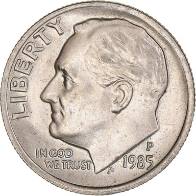 Moneta, USA, Roosevelt Dime, Dime, 1985, U.S. Mint