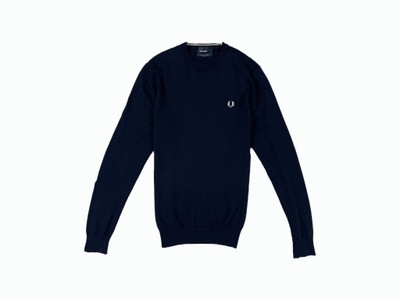 Fredperry sweter polo klasyk logounikat granat M L