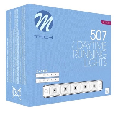 Drl свет дневные osram led 19cm 1000lumen hp507 фото №1