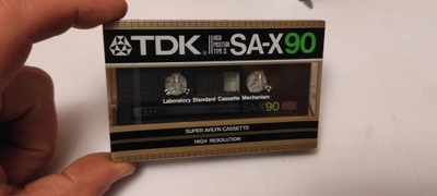 TDK SA-X90 1985 NOS folia SA-X 90 Japan #2252