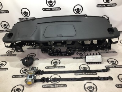 Renault trafic 3 iii панель приладів консоль подушка безпеки ремені фото №1