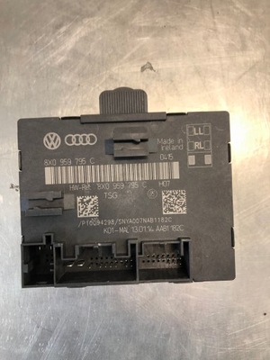 Блок управления модуль дверь задних 8x0959795c audi q3 8u фото №1