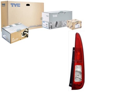 Лампа задня p ford fusion 09.05-12.12 tyc фото №1