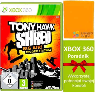 XBOX 360 TONY HAWK SHRED