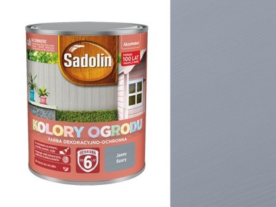 Sadolin Farby Záhrady Svetlá Šedá 2,5L