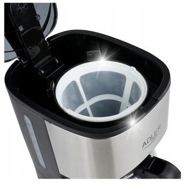 EKSPRES DO KAWY PRZELEWOWY FILTR ADLER AD4407