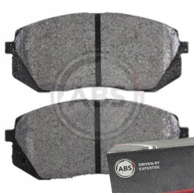 Тормозные колодки тормозные перед a.b.s. do kia optima 2.4 фото №1