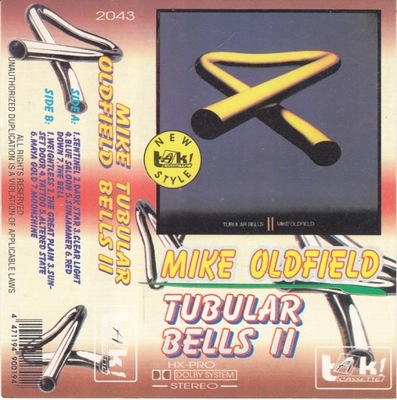 Mike Oldfield Tubular Bells II