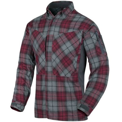 Koszula Helikon MBDU Flannel Ruby Plaid D/R XS