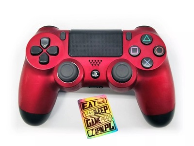 Kontroler bezprzewodowy pad Dualshock 4 CUH-ZCT2E Czerwony Custom Sony Play