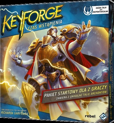 % KeyForge: Czas Wstąpienia - Pakiet startowy /Rebel