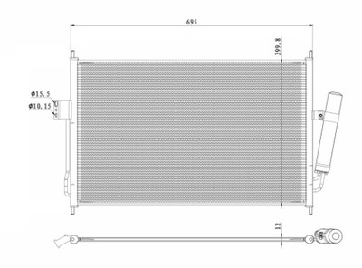 NRF 350490 SKRAPLACZ, KONDICIONAVIMAS 