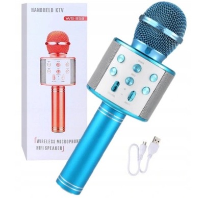 MIKROFON BEZPRZEWODOWY KARAOKE - BLUETOOTH GŁOŚNIK