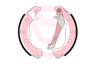 BREMBO КОЛОДКИ ТОРМОЗНЫЕ КОМПЛЕКТ ЗАД FORD ECOSPORT 1.0 1.5 1.5D 10.13-