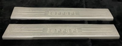 FERRARI 488 BRIDAS PARA UMBRALES MOLDURAS KICK PLATE  