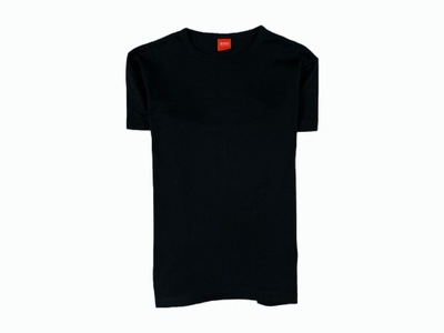 Hugo Boss tshirt klasyk logo black unikat M L