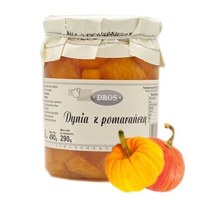 Dynia z pomarańczą 500 ml / 490 g – DROS