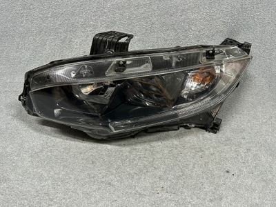 Лампа honda civic x lift тонована лінза звичайна led ліва 2019+ фото №1