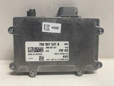 Vw touareg блок управления модуль ночь vision 760907547a # фото №1