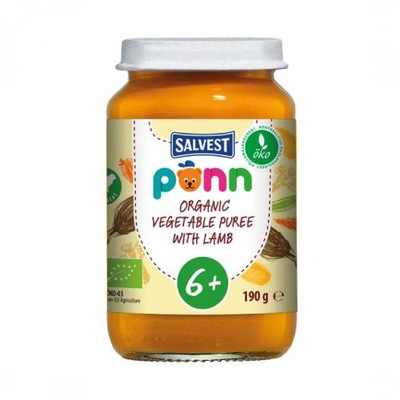 SALVEST PÕNN Jagnięcina z puree warzywnym, 190 g