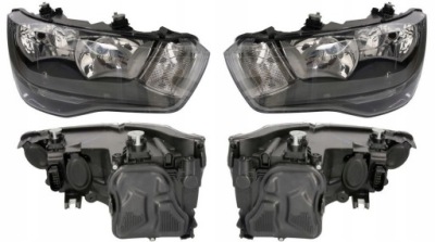 Фара лампа audi a1 8x 2010- лівий+ правий depo фото №1