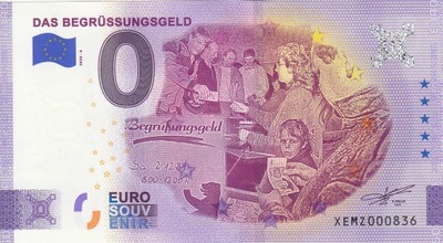 Banknot 0-euro-Niemcy 2020-Das Begrussunsgeld