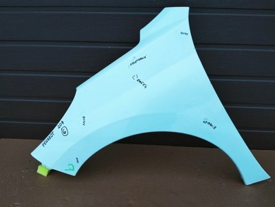 Крила лівий перед peugeot 207 lift оригінал білий фото №1