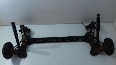 Citroen c2 балка задняя задняя подвеска подвеска фото №1