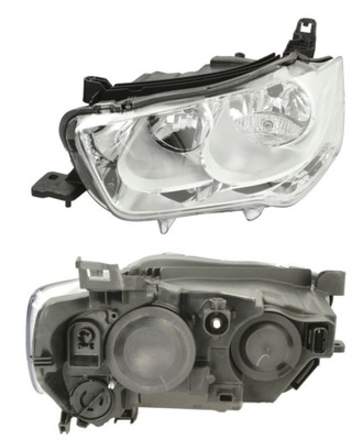 Фара лампа лівий citroen c-elysee 12-17 фото №1