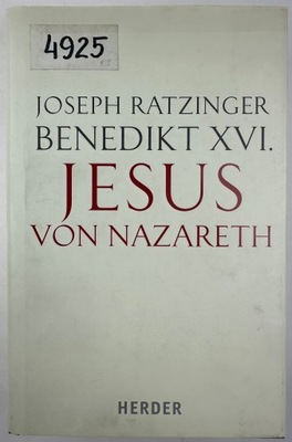 Jesus von Nazareth Joseph Ratzinger Benedikt XVI