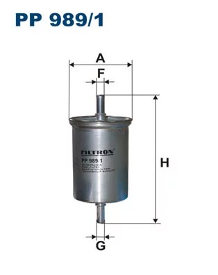 PP989/1 FILTER FUEL SMART  