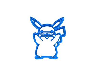 DUŻY WYKRAWACZ foremka PIKACHU Pokemon
