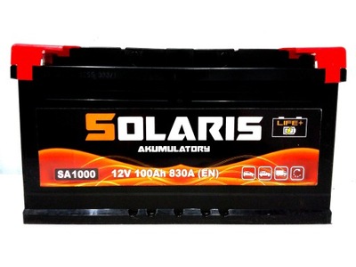 BATERÍA SOLARIS 100AH 830A NUEVO MODELO  