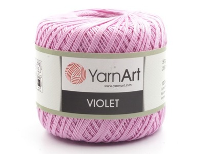 Kordonek Violet YarnArt 0319 róż