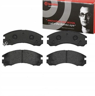 Brembo p 54 017 набор тормозных колодок тормозных, тормоза дисковые фото №1