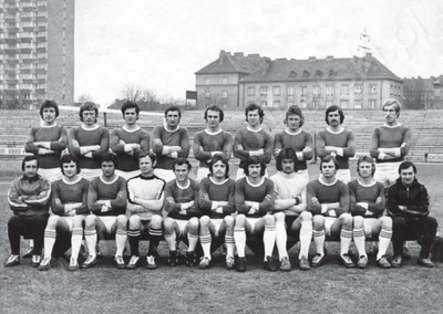 Pocztówka - Sezon 1975/76 GKS Tychy