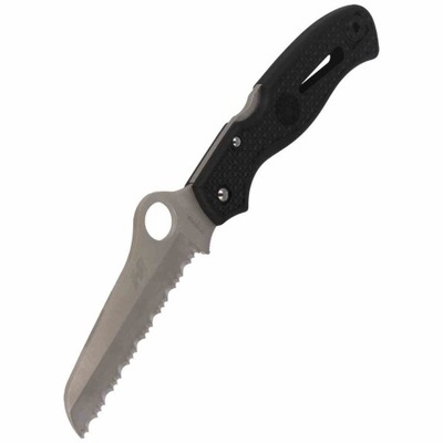 Nóż Spyderco Atlantic Salt Black FRN Spyder (C89SB