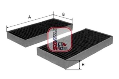 Sofima s 4153 ca фільтр, вентиляція простір пасажирський фото №1