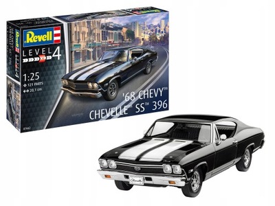 MODEL DO SKLEJANIA REVELL CHEVY CHEVELLE 1968