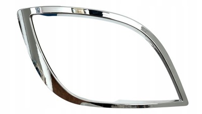 Рамка панель фари лампи фара права хромована daf xf106 фото №1