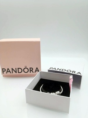 Bransoletka Pandora 3 charmsy 16cm