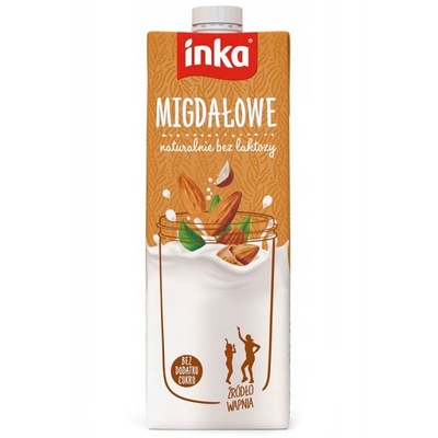 Napój migdałowy naturalny Mleko Inka 1000 ml