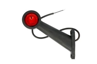 ŚWIATŁO OBRYSOWE L, BIAŁY/CZERWONY, LED,