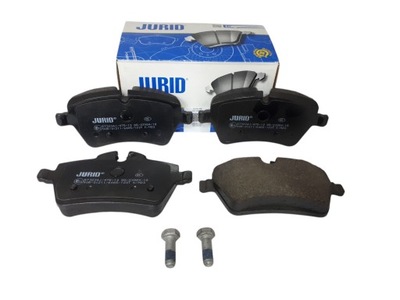 Гальмівні колодки гальмівні перед jurid mini cooper one r50 r53 r56 r55 r60 r61 r59 фото №1