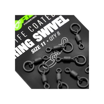 KORDA Ring Swivel 11 / Krętlik z kółkiem roz. 11