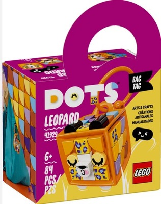 LEGO DOTS 41929 Zawieszka z leopardem